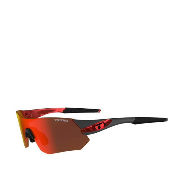 LENTES UNISEX TSALI. GUNMETAL/RED