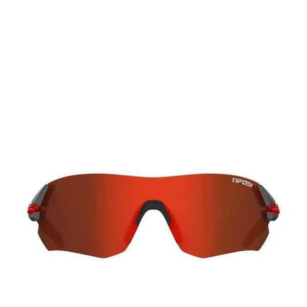 LENTES UNISEX TSALI. GUNMETAL/RED