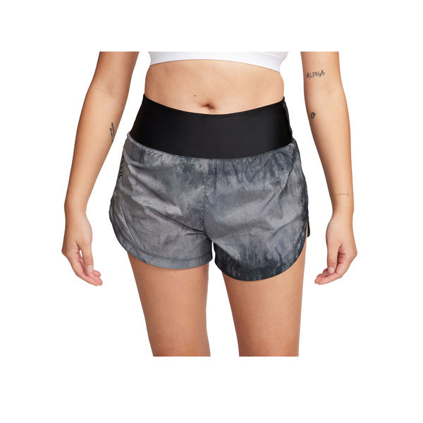 SHORT MUJER W NK TRAIL RPL MR 3IN BR SHR