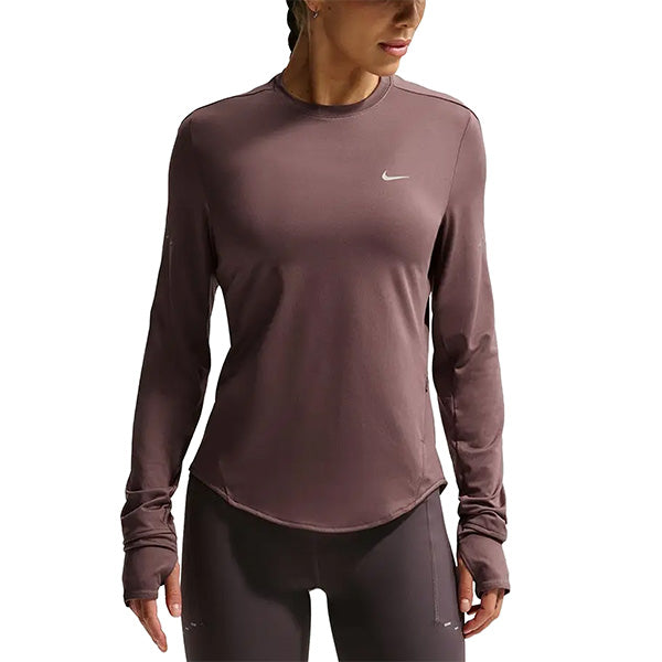 CAMISETA MANGA LARGA MUJER W NK SWIFT DF UV LS CRW