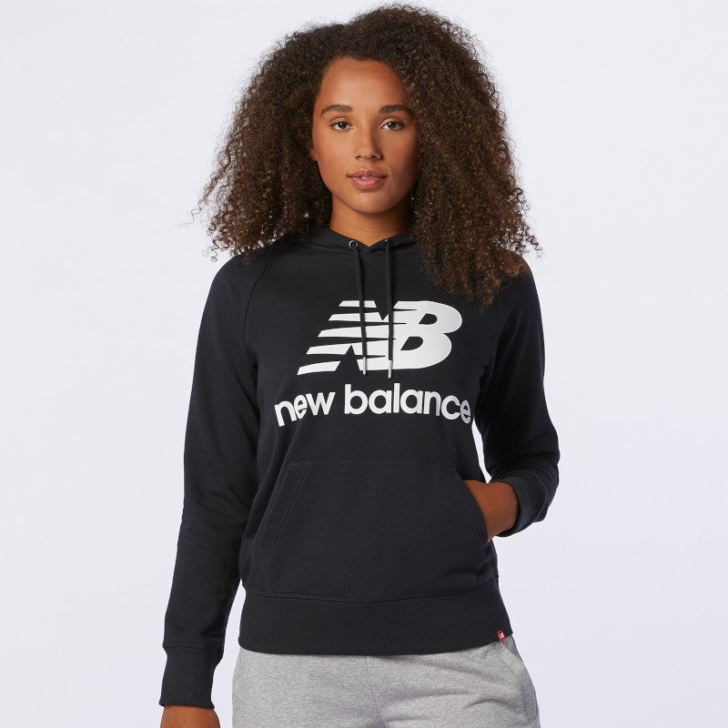 SUDADERAS CON GORRO MUJER NB ESSENTIALS PULLOVER HOODIE